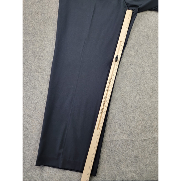 Calvin Klein Pants Womens 20W Blue Modern Fit Dress Pants Tapered Leg - Picture 11 of 15